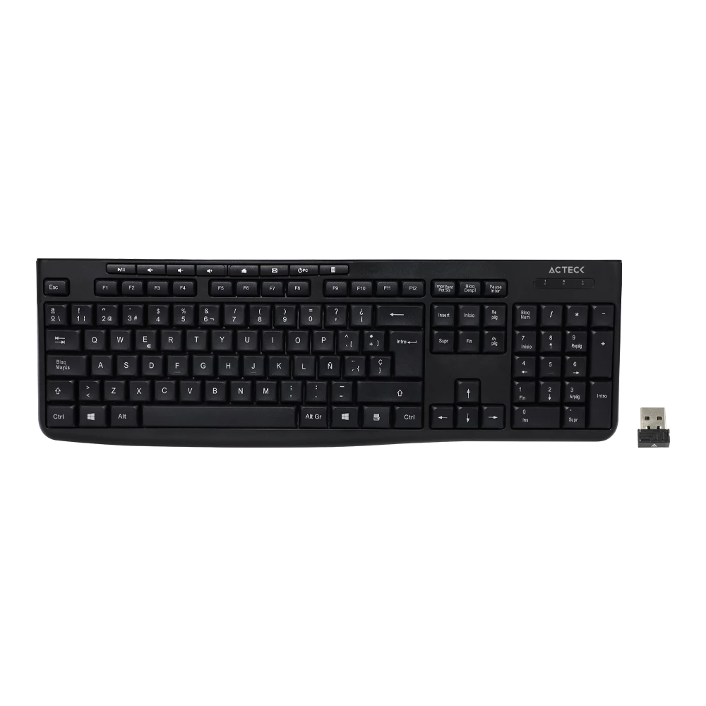 Teclado Inalámbrico | Inspire TI215 | Negro