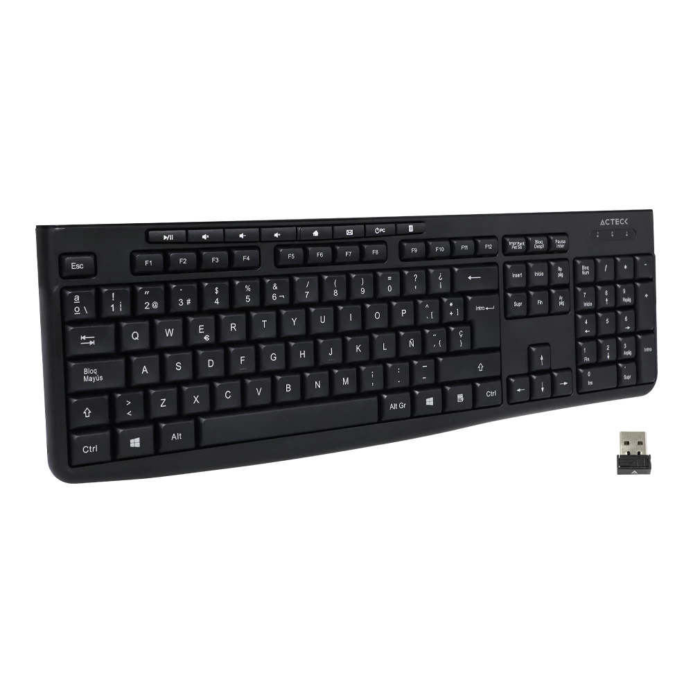 Teclado Inalámbrico | Inspire TI215 | Negro