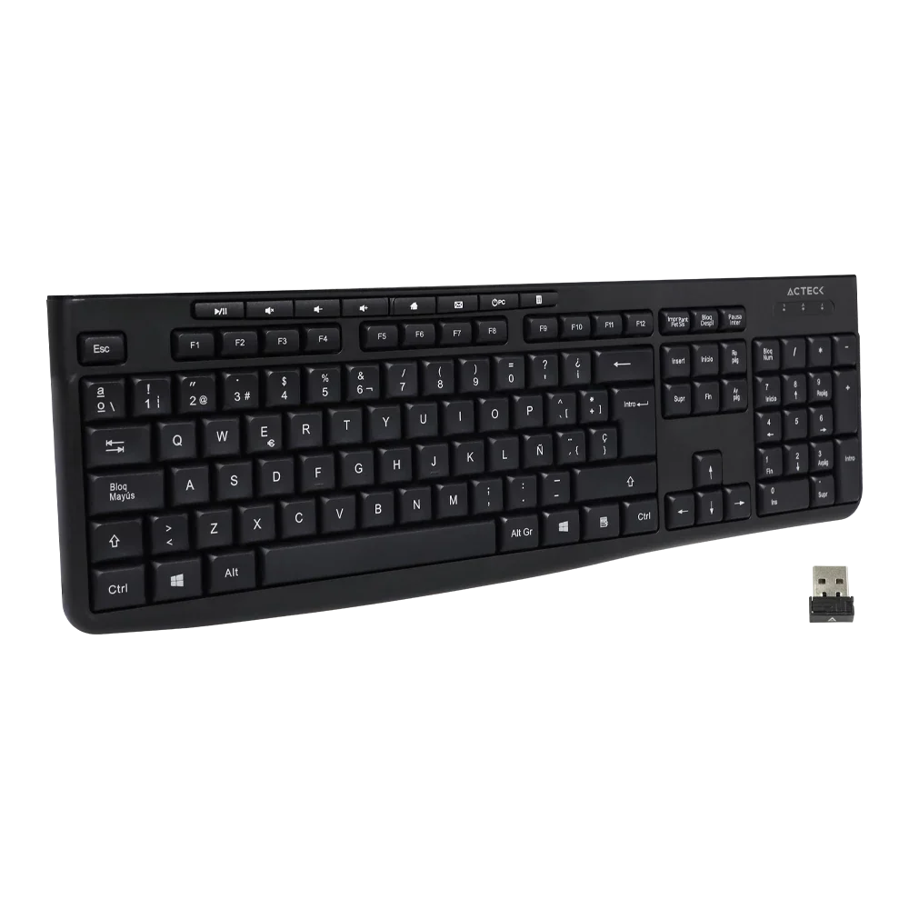 Teclado Inalámbrico | Inspire TI215 | Negro