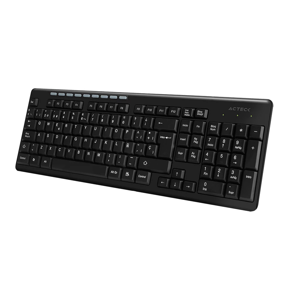 Teclado Diseño 100% Multimedia | Inspire TI215 | Inalámbrico 2.4 Ghz