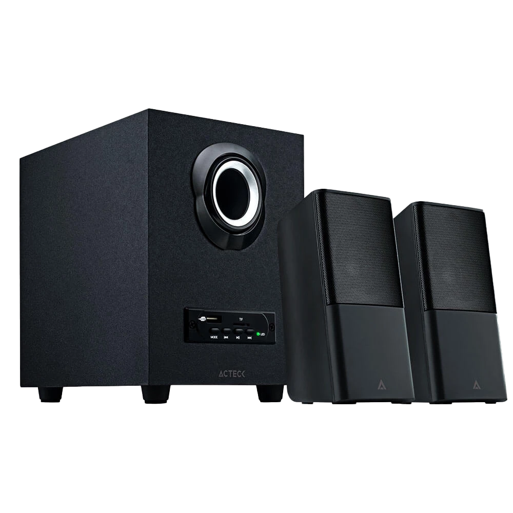 Bocinas 2.1 con Subwoofer | Hear AS480 | Negro