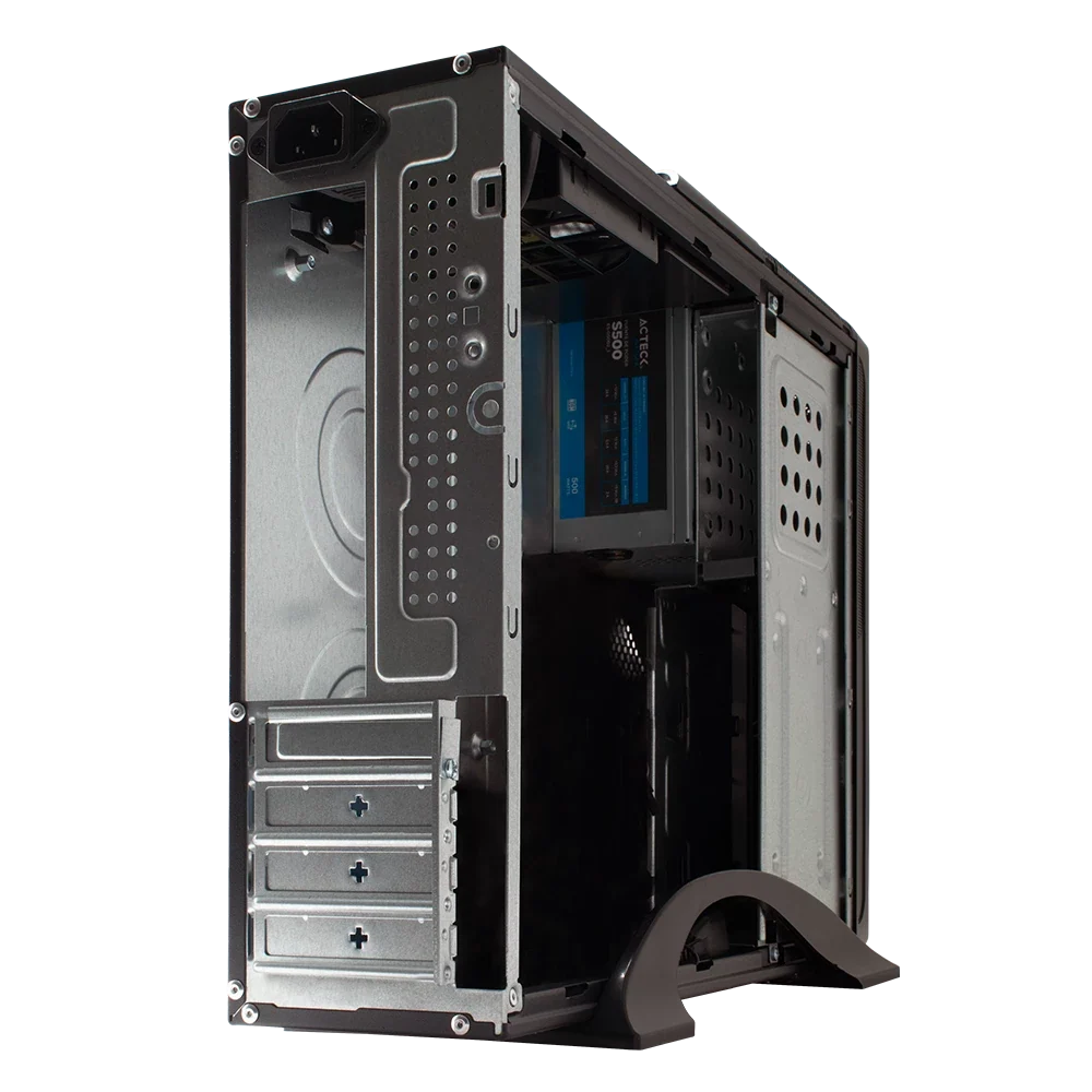 Gabinete Mini Torre Slim | Brook GS470 | Negro