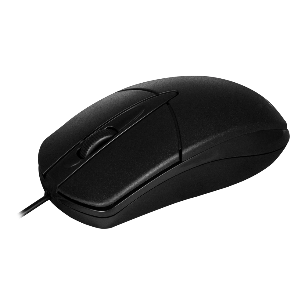 Combo 2 en 1 Alámbrico Teclado y Mouse | Creator MK210 | Negro