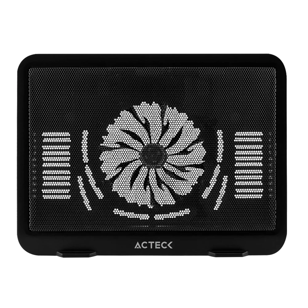 Base Enfriadora Para Laptop | Ictus BE440 | Para Dispositivos de hasta 15" Pulgadas x1 Vent de 120mm | Advanced Series | Negro
