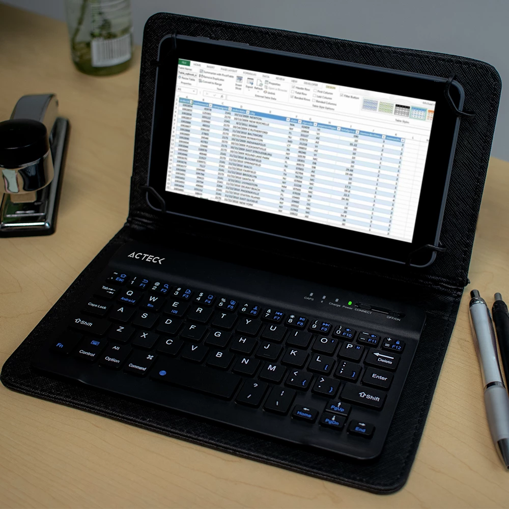 Funda con Teclado Bluetooth | Inspire FT440 | Negro