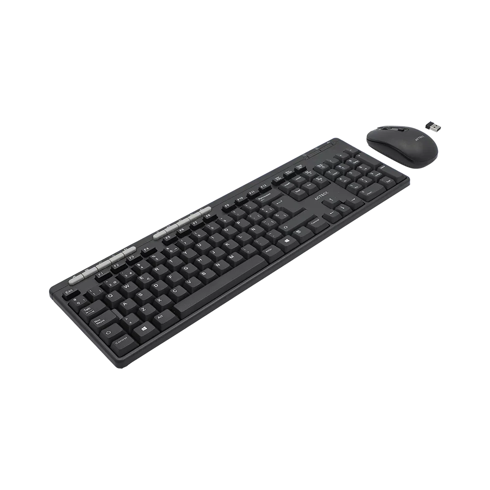 Combo 2 en 1 Inalambrico teclado y mouse | Creator MK450 | Negro
