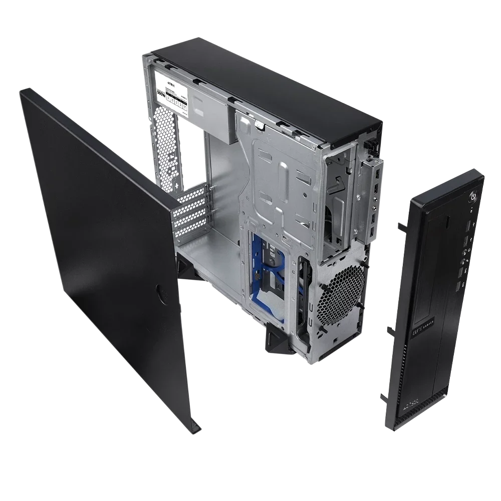 Gabinete Mini Torre Slim | Lubeck GS660 | Negro