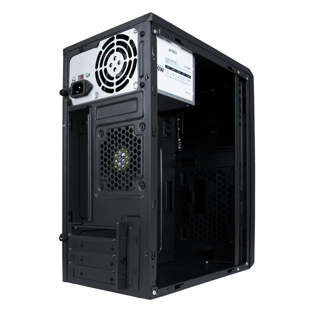 Gabinete Compacto Mini Torre | Kioto GC240 | Negro