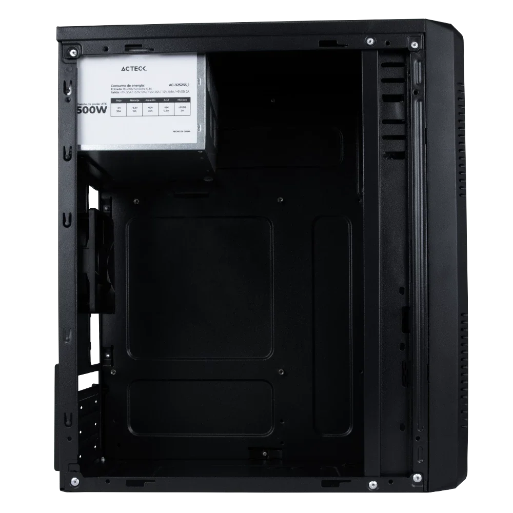 Gabinete Compacto Mini Torre | Kioto GC240 | Negro