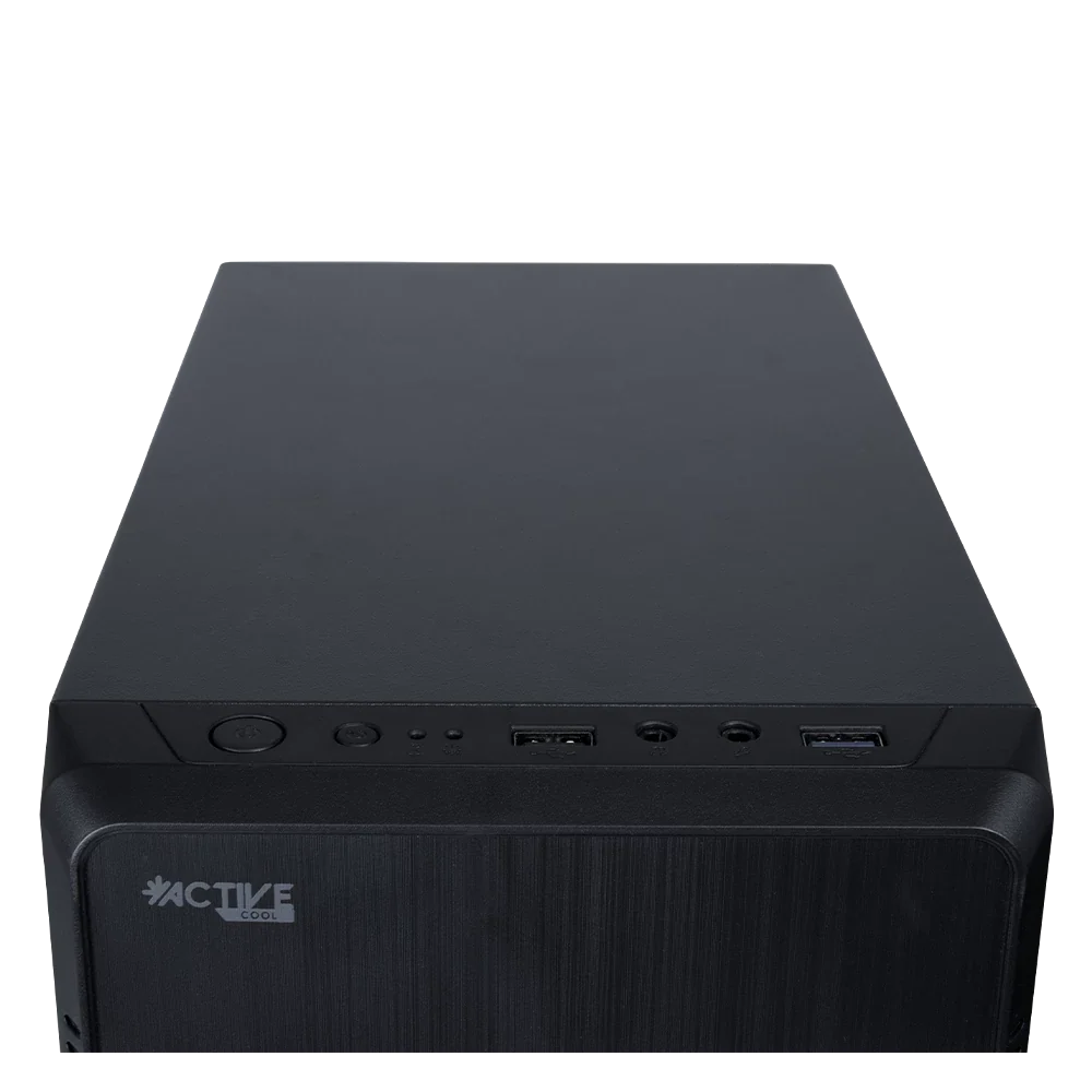 Gabinete Compacto Mini Torre | Kioto GC240 | Negro