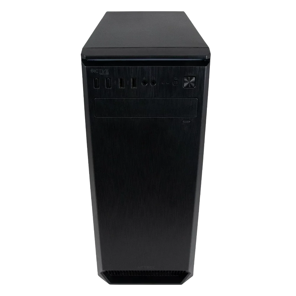 Gabinete Media Torre | Turin GM270 | Negro