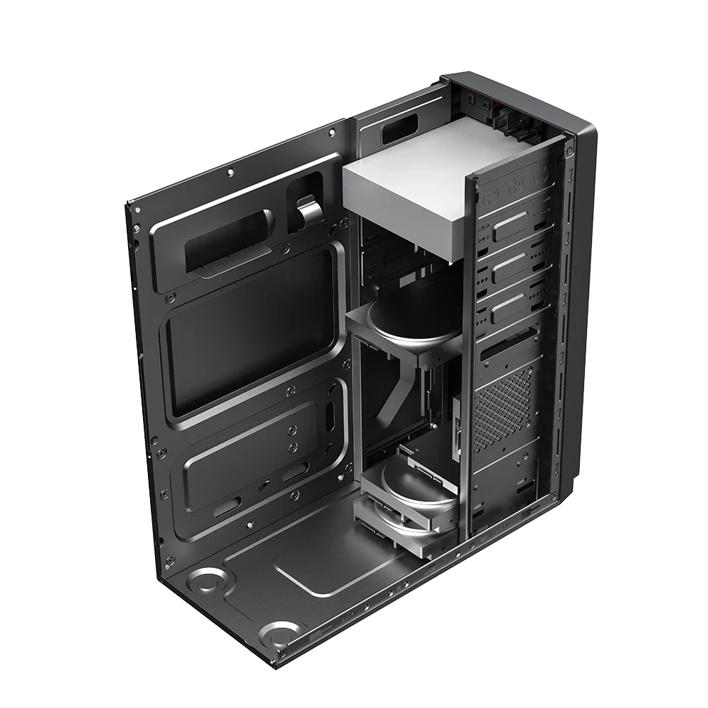 Gabinete Media Torre | Milan GM470 | Negro