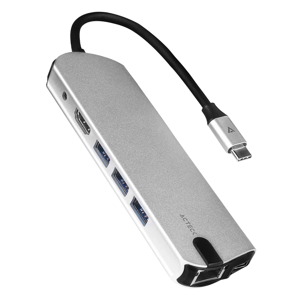 HUB USB C | Port X DH670 10 en 1 | Plata
