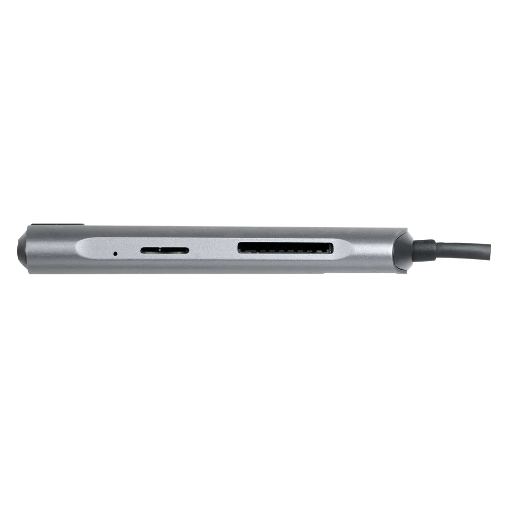 HUB USB C | Port X DH670 10 en 1 | Plata
