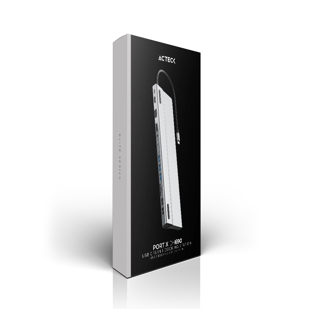 Docking Station | Port X DH690 | Plata