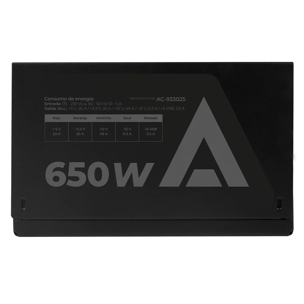 Fuente de Poder SFX 650W | Blazar FS650 | Negro