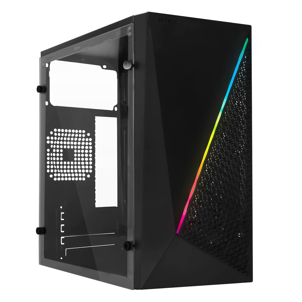 Gabinete Compacto Mini Torre | Kioto GC460 | Negro