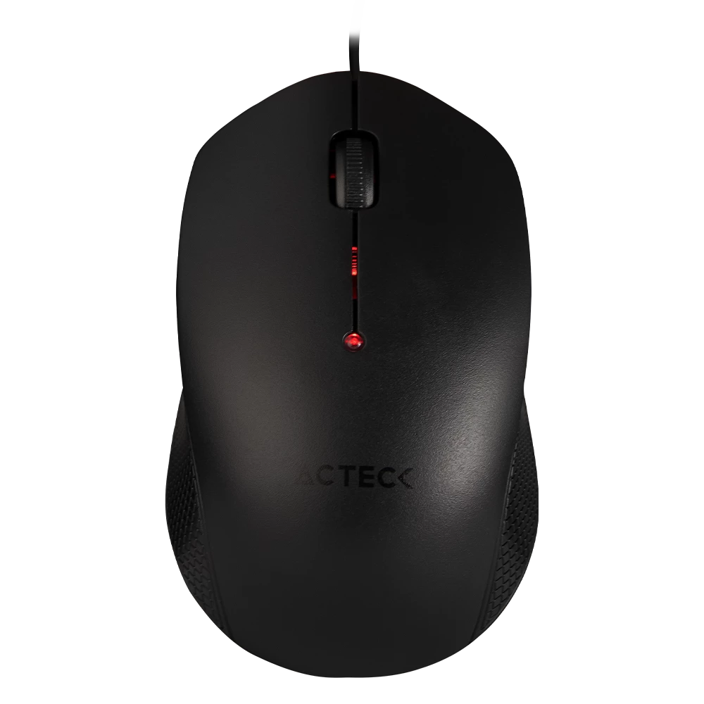 Mouse Durable | Optimize Prime MA230 | Alámbrico USB + 1200 DPI | Negro