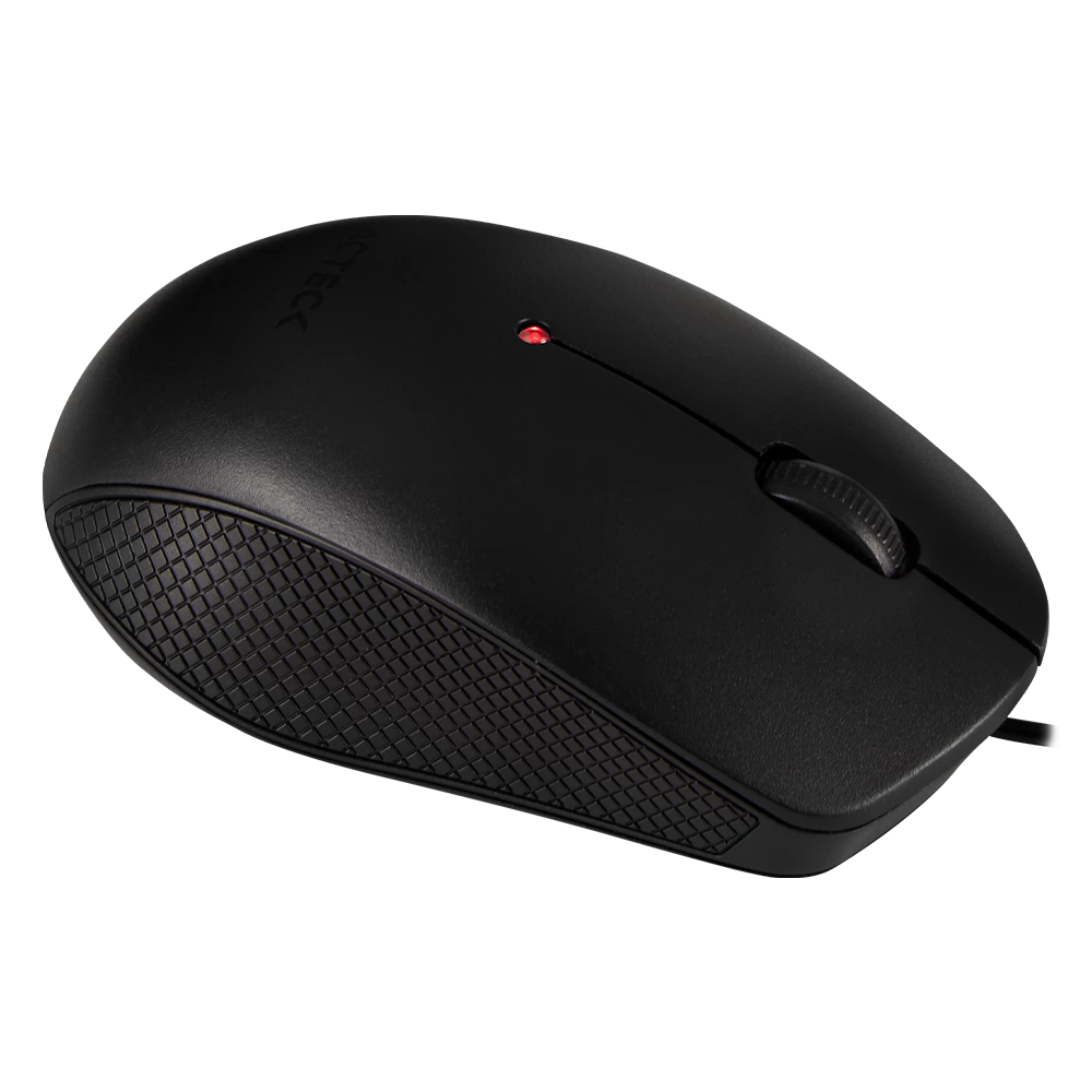 Mouse Durable | Optimize Prime MA230 | Alámbrico USB + 1200 DPI | Negro