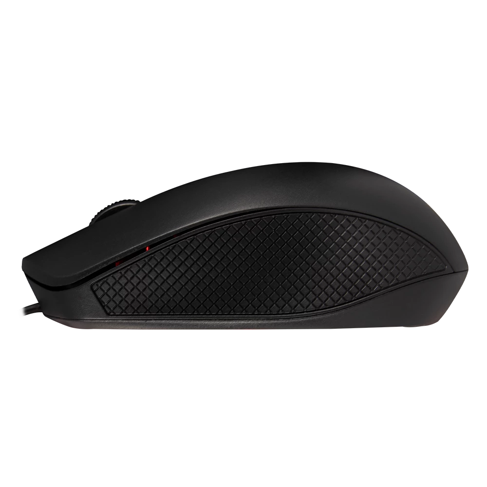 Mouse Durable | Optimize Prime MA230 | Alámbrico USB + 1200 DPI | Negro