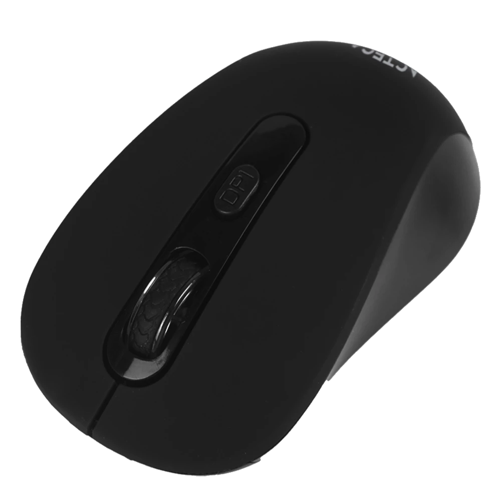 Mouse Confortable Inalámbrico | Optimize Joy MI215 | Negro