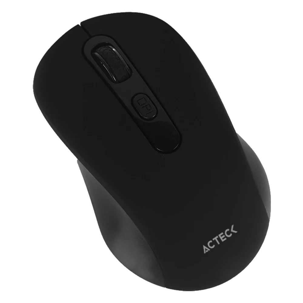 Mouse Confortable Inalámbrico | Optimize Joy MI215 | Negro