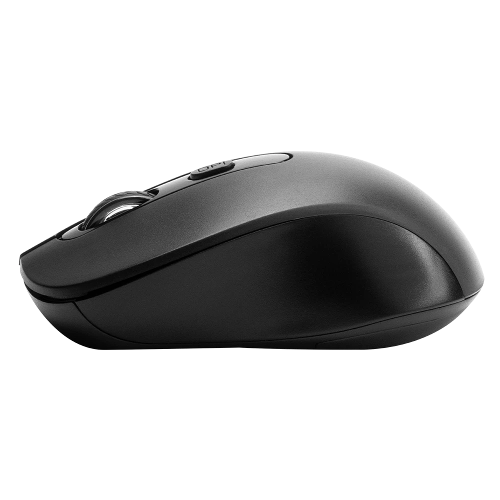 Mouse Confortable Inalámbrico | Optimize Joy MI215 | Negro