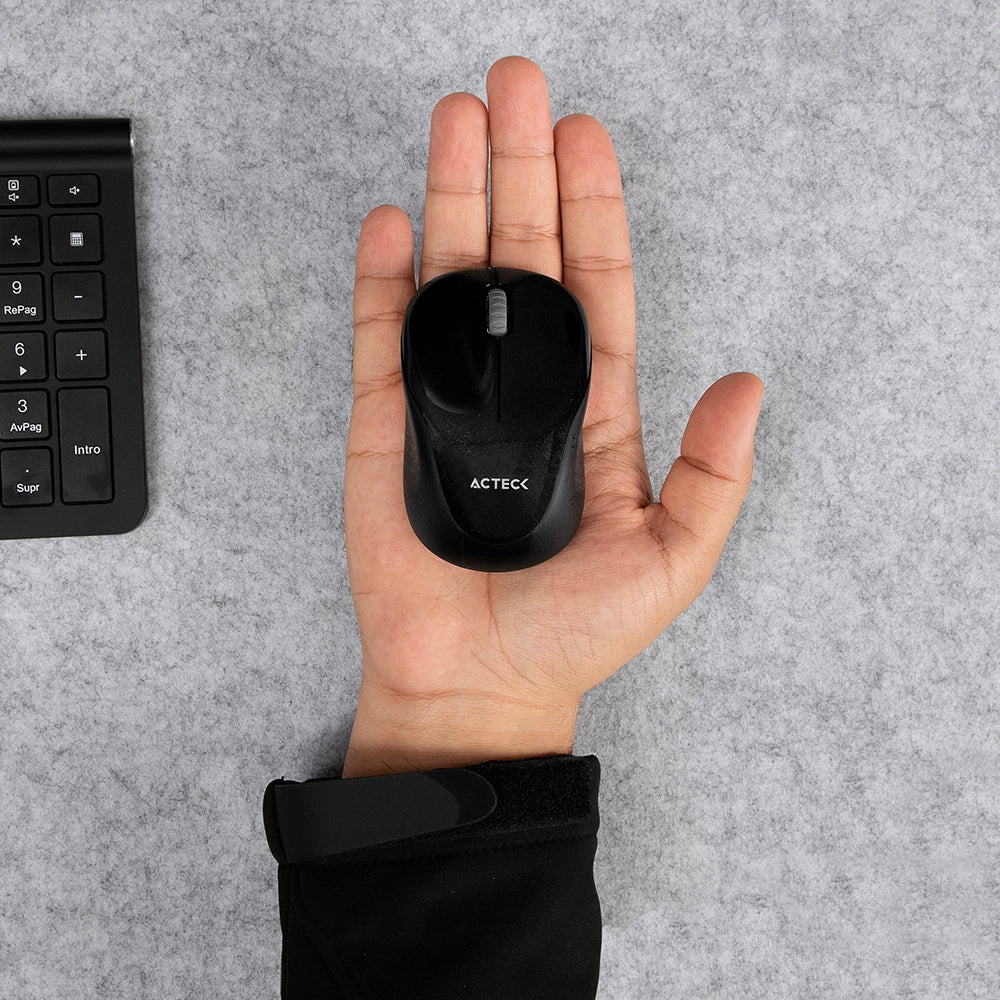 Mouse Ultra Portable Inalámbrico | Optimize Trip MI480 | Negro
