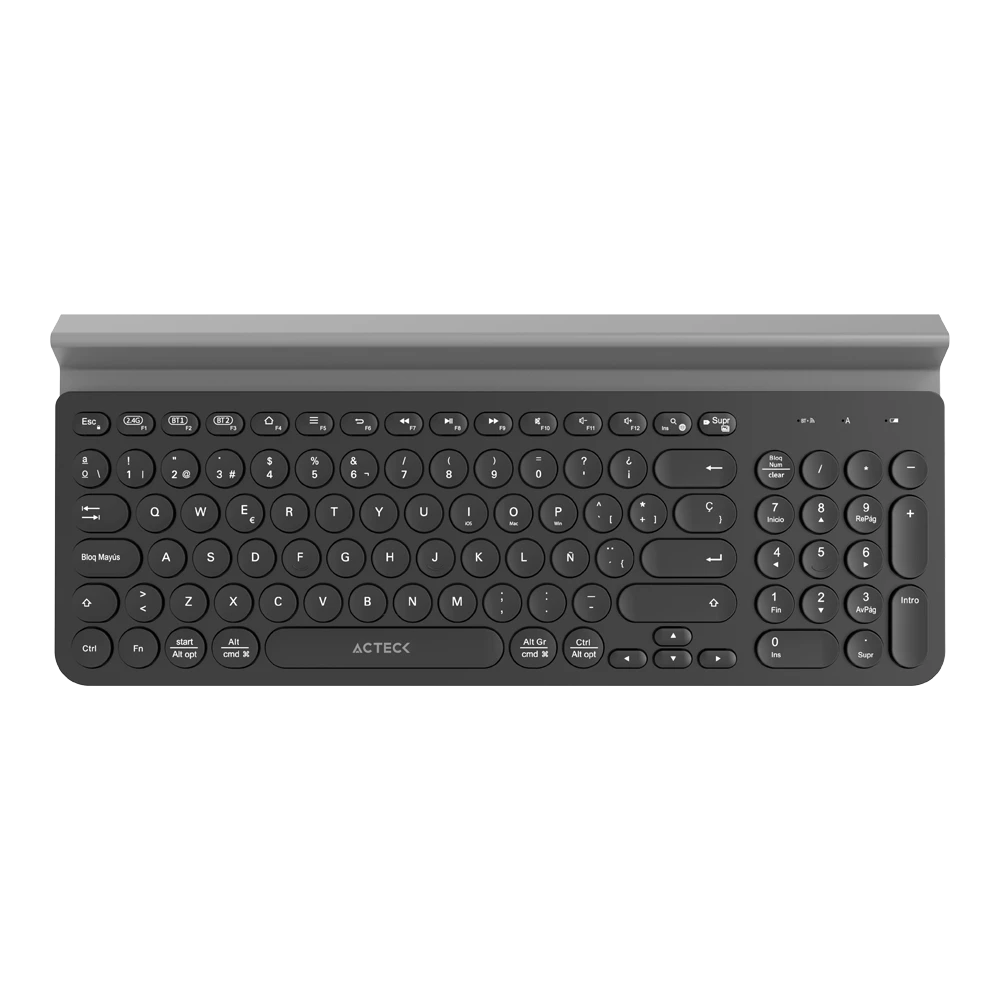 Teclado Multidispositivo | Inspire Comp TI695 | Inalámbrico 2.4 Ghz + 2 Modos BT