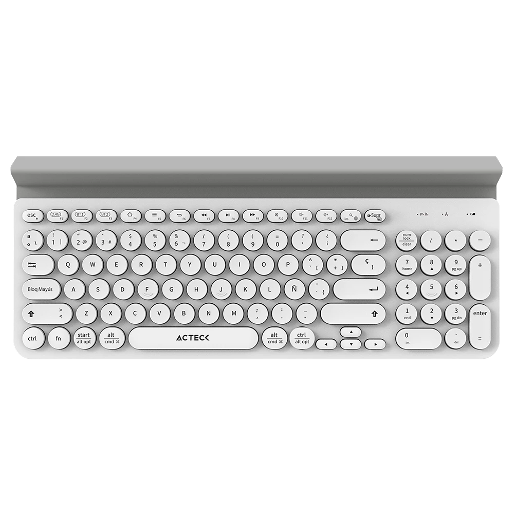 Teclado Multidispositivo | Inspire Comp TI695 | Blanco
