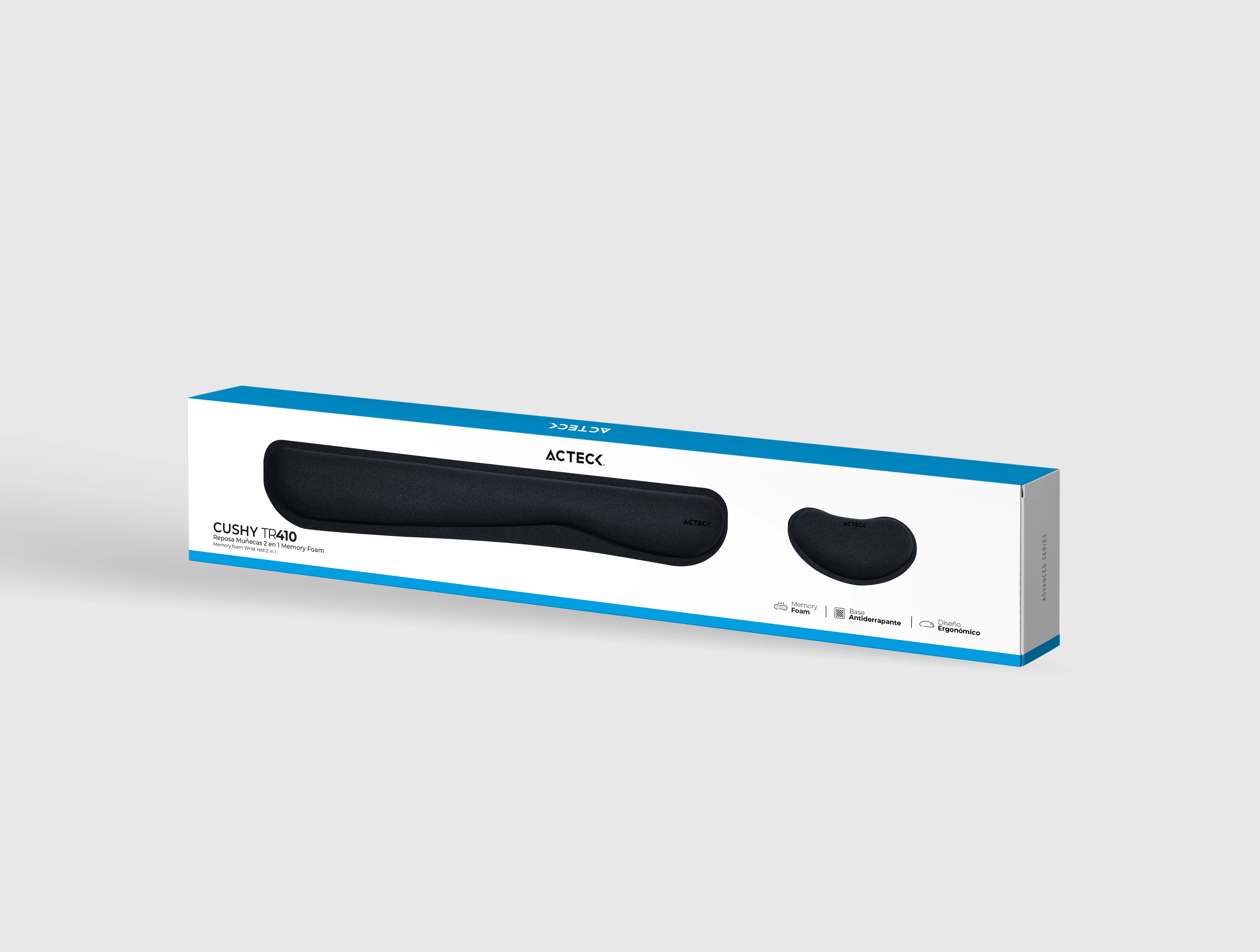 Almohadillas para Teclado y Mouse | Cushy TR410 | Grafito