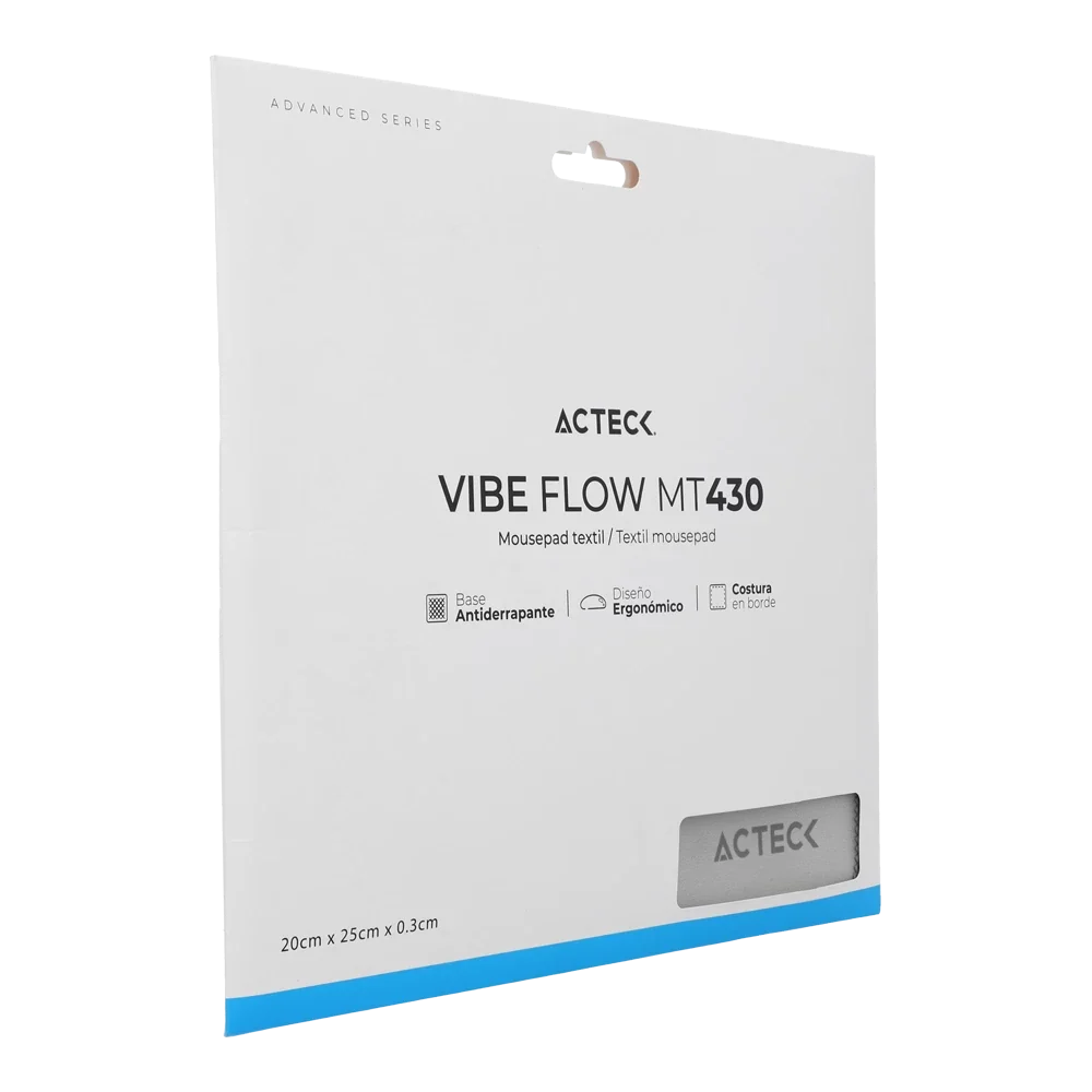 Alfombrilla para Mouse Vibe | Flow MT430 | Gris Claro