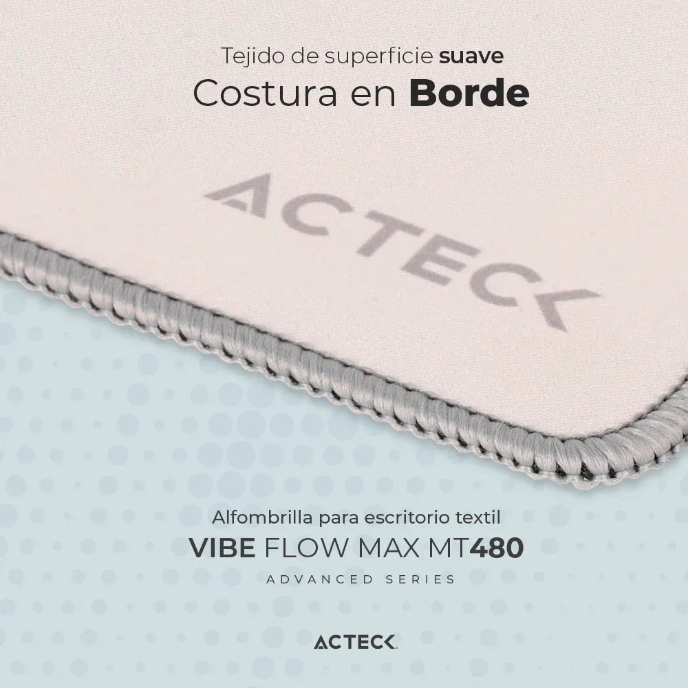 Alfombrilla para Escritorio | Vibe Flow Max MT480 | Gris Claro