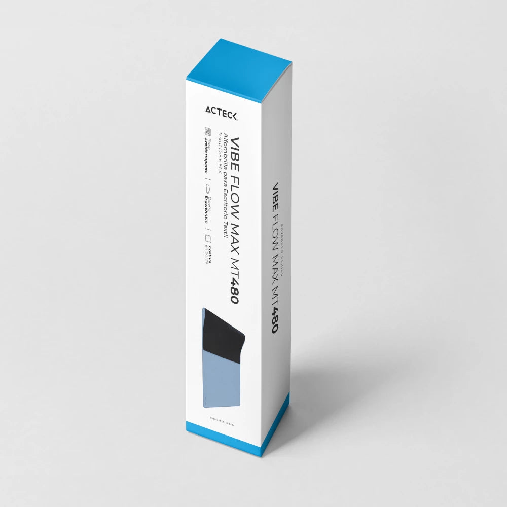 Alfombrilla para Escritorio | Vibe Flow Max MT480 | Azul Claro