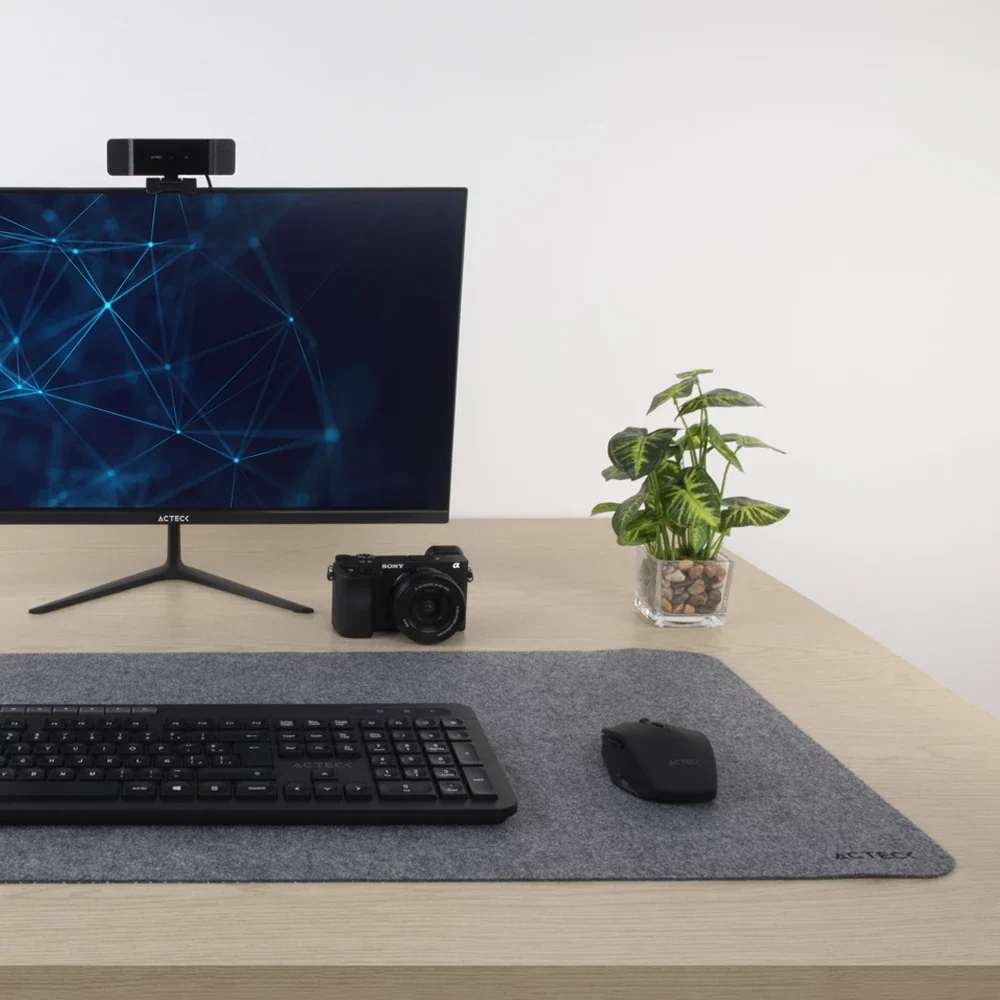 Alfombrilla para Escritorio | Vibe Felt Plus TF620 | Gris Oscuro