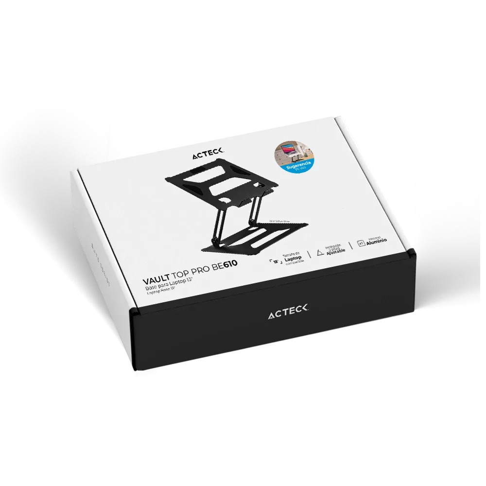 Base Elevadora | Vault Top Pro BE610 | Negro