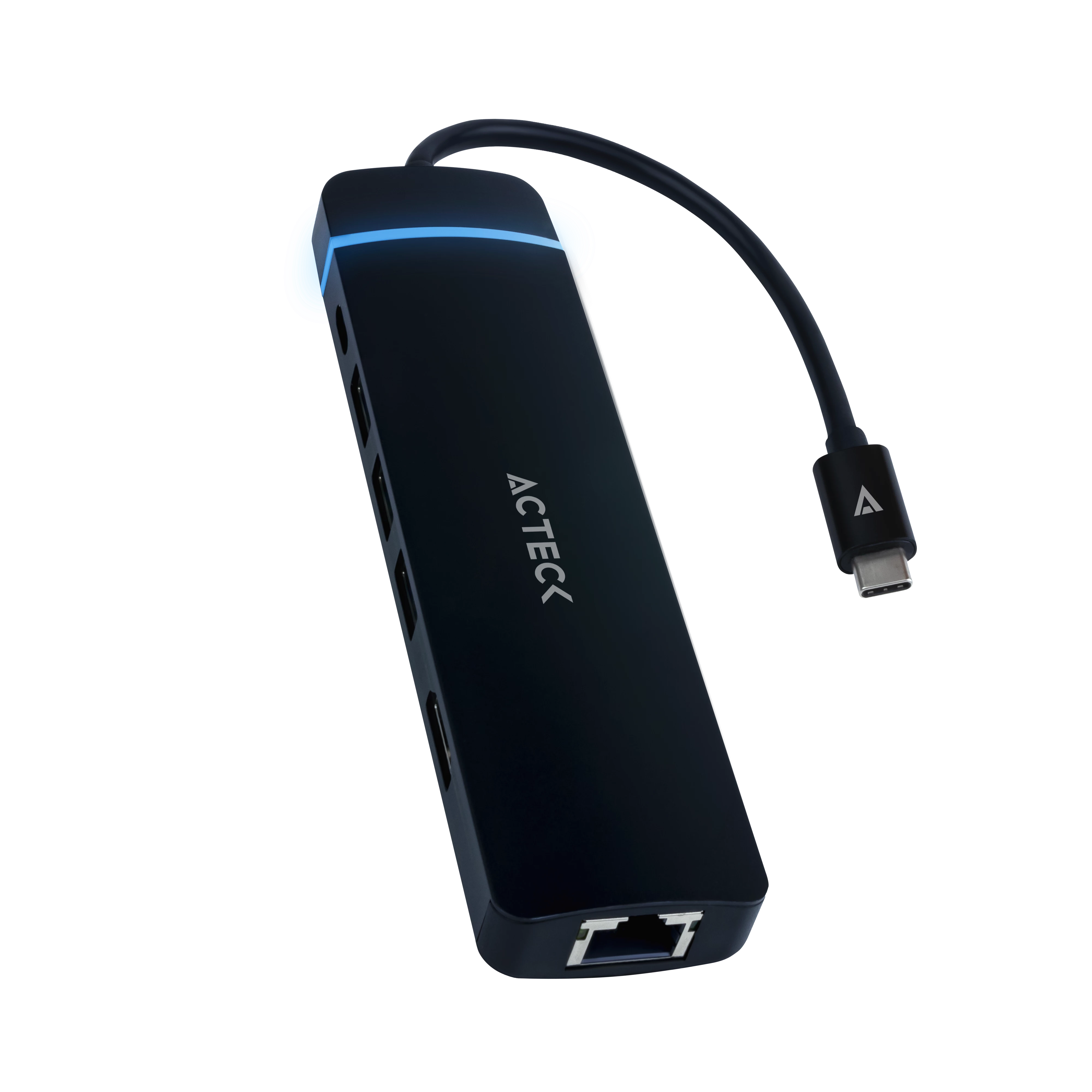 HUB USB C | Gate 8 DH675 | 4K Hdmi + Ethernet 1000 Mbps + 3xUSB A 3.0 + SD/TF + USB C PD Charging 80W