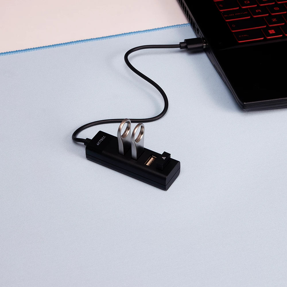HUB USB A | Port X2 DH420 | Negro