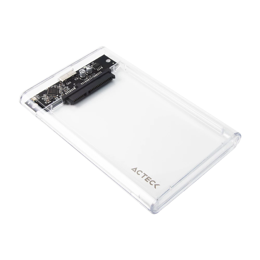 Enclosure HDD | Armor Clear HC430 | USB Micro B + SATA + 2 TB + USB A 3.0 + 5 Gbps de Velocidad + Tool less