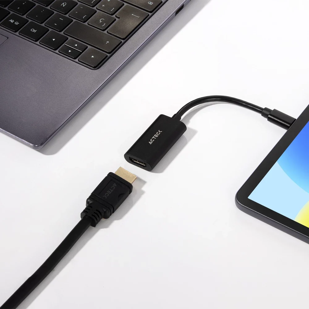 Adaptador USB C a HDMI | Shift Plus AH440 | Negro