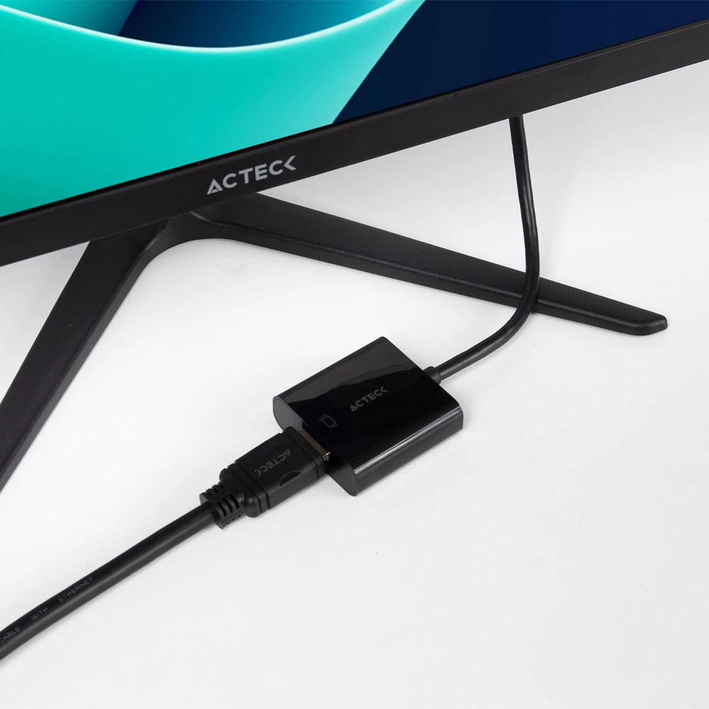 Adaptador DisplayPort a HDMI | Shift Plus AH435 | Negro