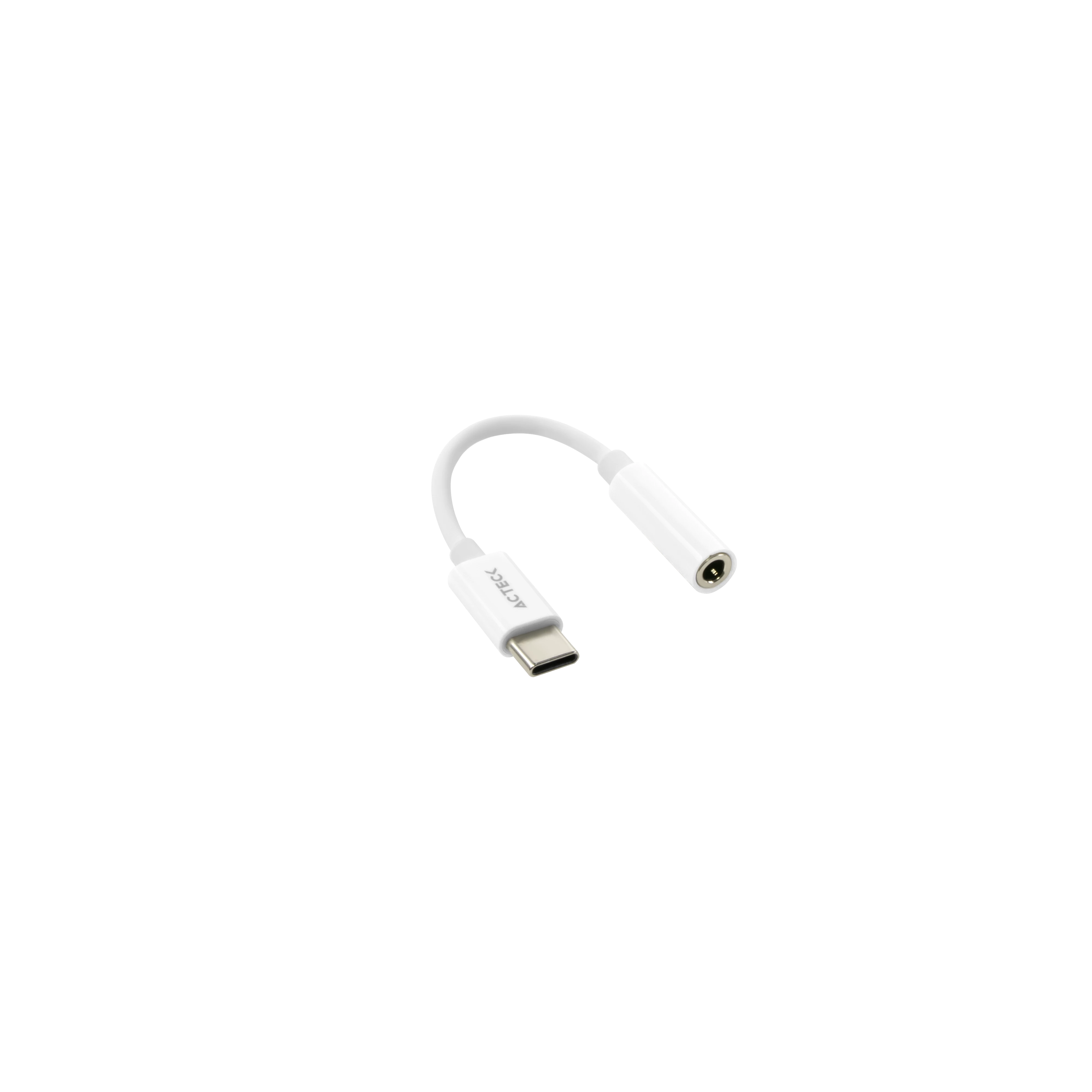 Adaptador USB C a Jack 3.5mm | Shift Plus AA405 | Blanco