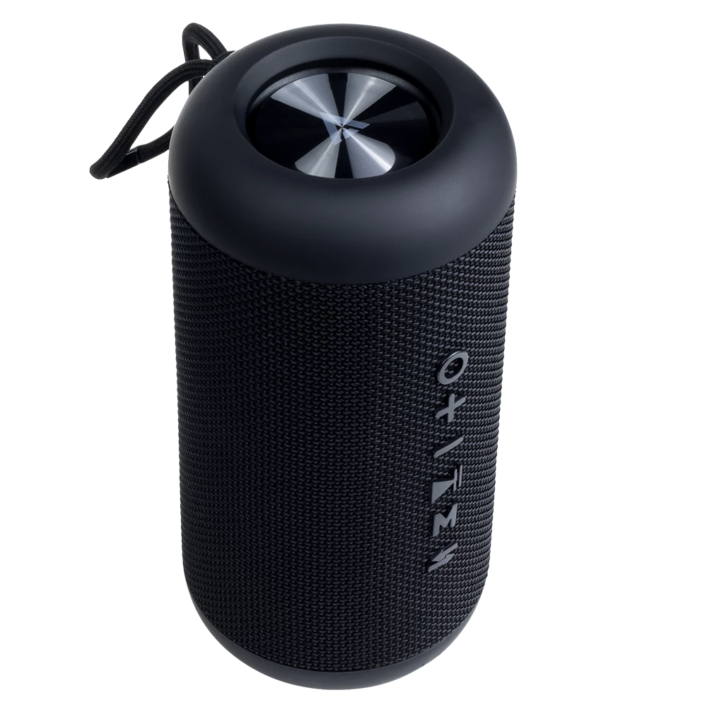 Bocina Portatil de ambientación | Glee Max AP460 |  Bluetooth 5.0 + TWS + IPX5 + 10W + Alimentación Tipo-C Batería Recargable Li-Ion de 6hrs | Advanced Series Negro