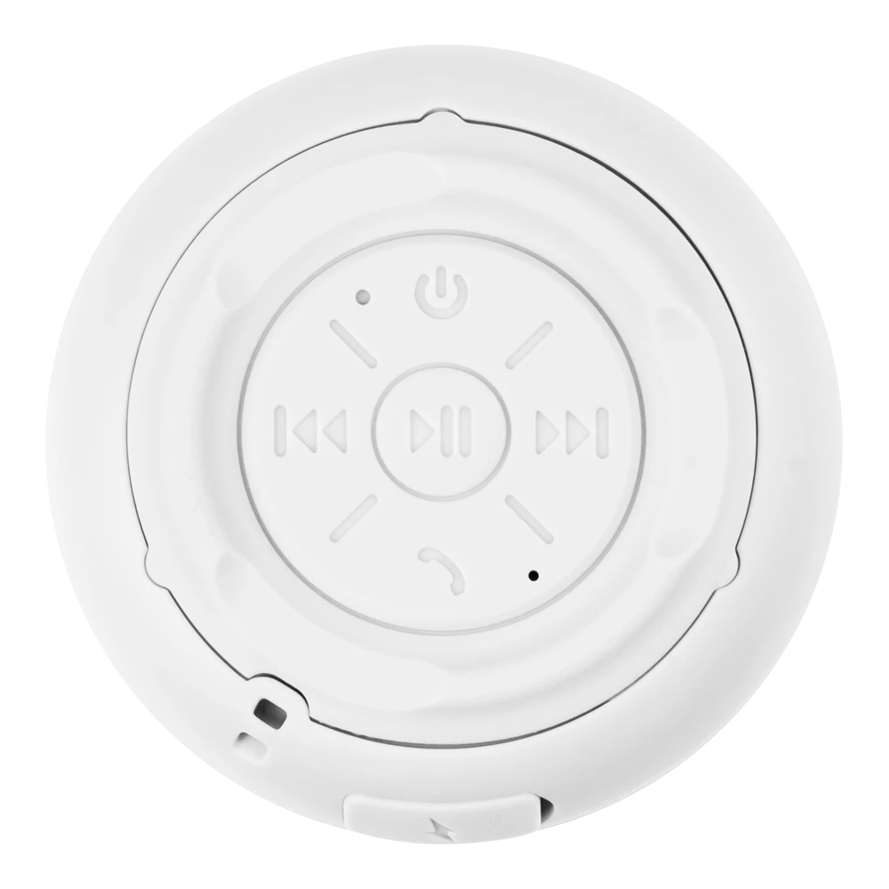 Bocina Portátil de ambientación | Glee Tiny AP410 | Bluetooth 5.0 + TWS + IPX7 + 5W + Alimentación Tipo-C Batería Recargable Li-Ion de 8h | Advanced Series | Blanco