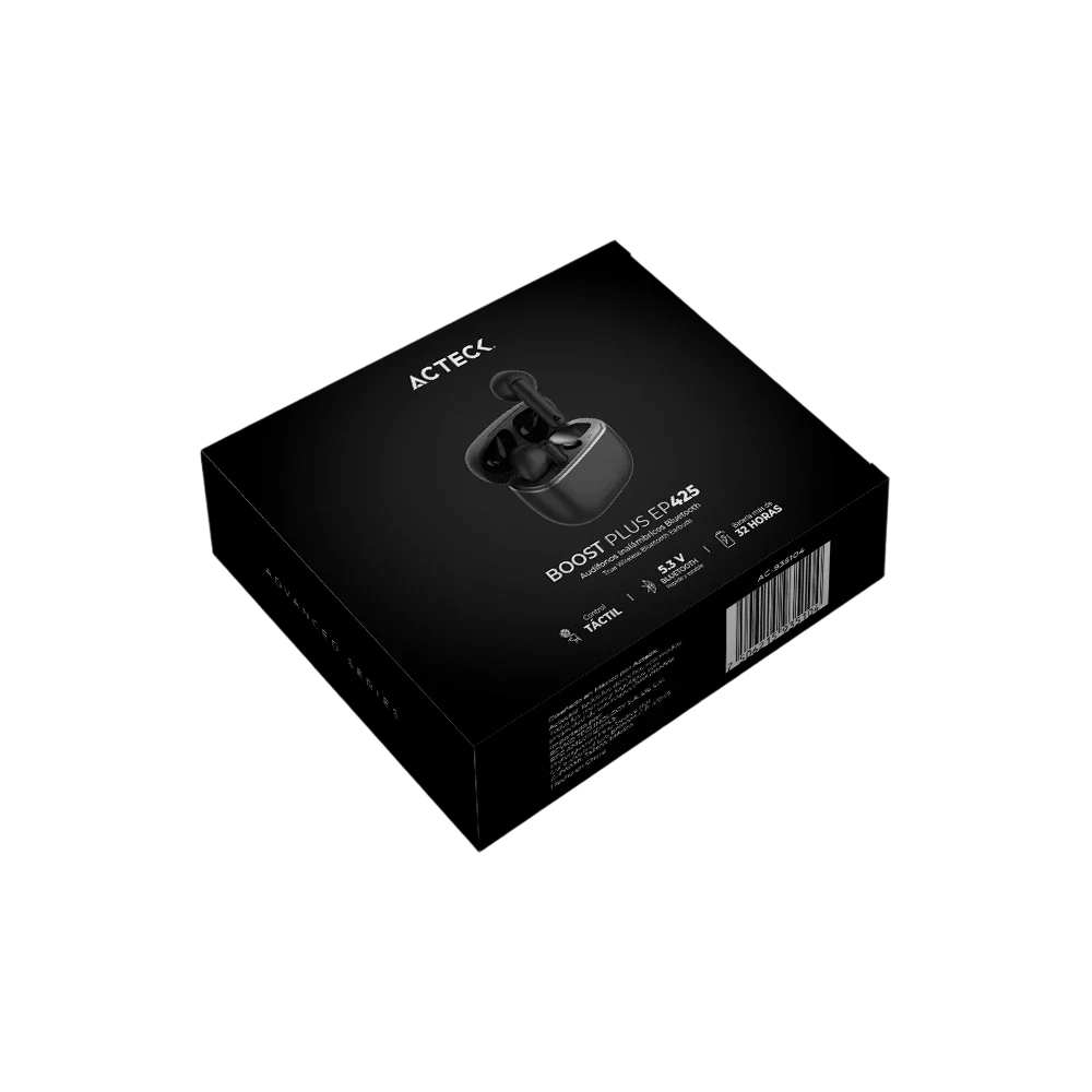 Audífonos In Ear Inalambricos TWS BT 5.1 ENC | Boost Plus EP425 | Negro