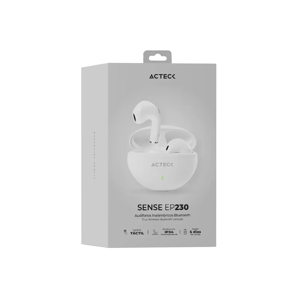 Audifonos In Ear Inalambricos TWS BT 5.1 | Sence EP230 | Blanco