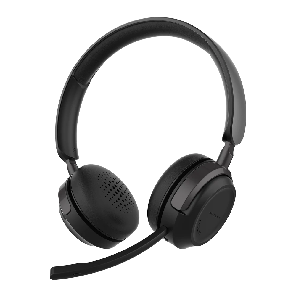 Audífonos On Ear para Call Center Bluetooth | Centric Pro HN660 | Negro