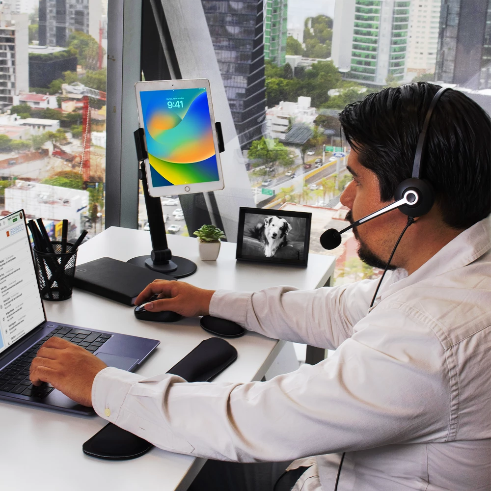 Audífonos On Ear para Call Center | Centric Pro HN620 | Negro