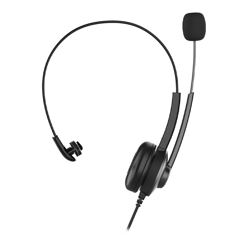 Audífonos On Ear para Call Center | Centric Pro HN620 | Negro