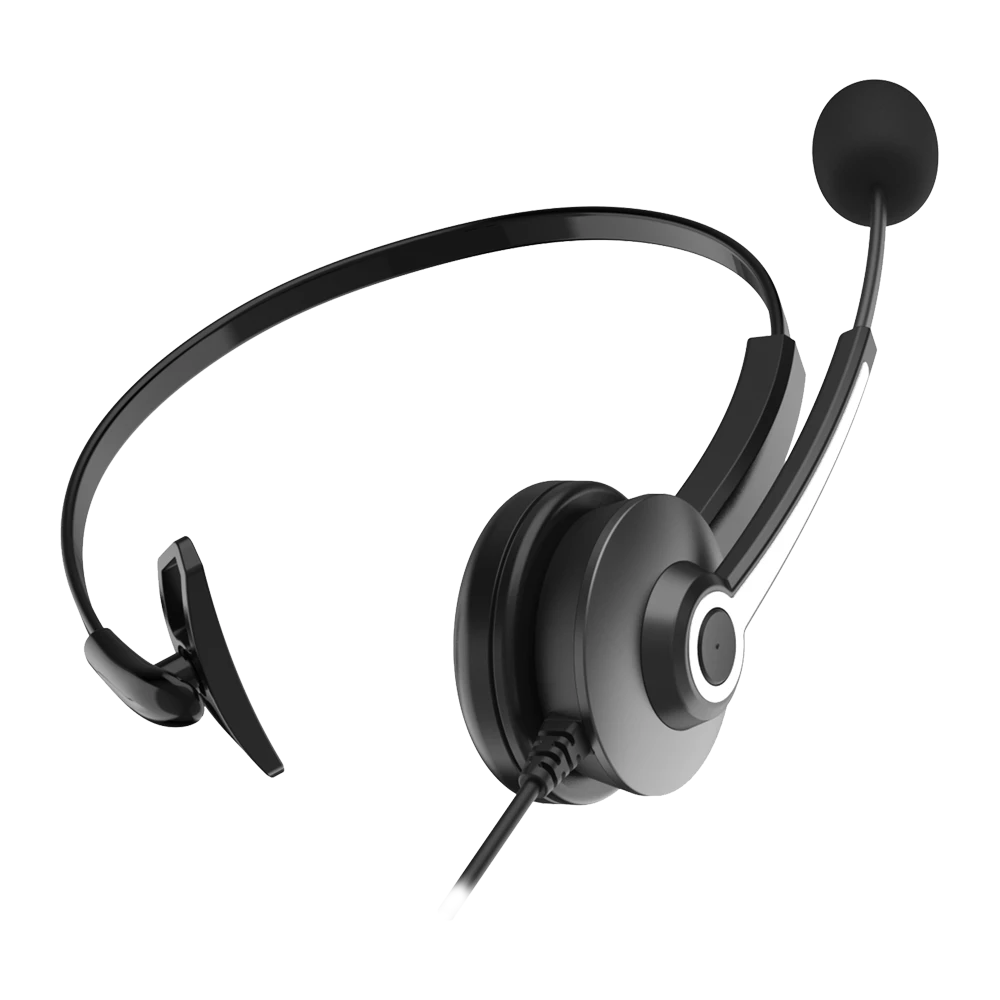 Audífonos On Ear para Call Center | Centric Pro HN620 | Negro